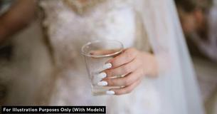 Bride And Groom Anger Their Families For Only Offering Water At Their Dry, Sober Wedding