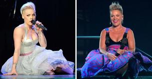 Les fans de P!nk sont très partagés après qu'elle ait posté une photo très révélatrice d'elle-même en bikini imprimé de banane