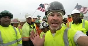 Construction Worker Gains Internet Fame After Sharing Videos Of Road Reconstruction Completed In Record Time