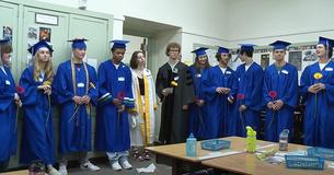 Graduating Students Surprise Their Former Kindergarten Teacher In Heartwarming Visit