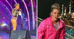 P!nk musste aufhören zu singen, nachdem ein Fan ihr die Asche ihrer Mutter auf der Bühne zugeworfen hatte