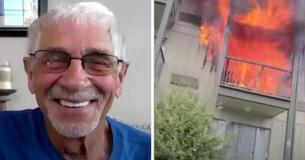Heroic 74-Year-Old Grandpa Praised For Saving A Woman In A Hotel Fire