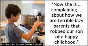 Dad And Mother-In-Law Fight Over Him Giving His Teenage Son Responsibilities In The House