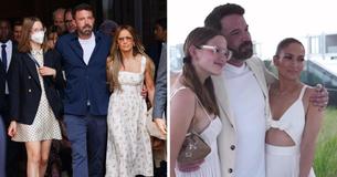 Ben Affleck’s Daughter Violet Wears Mask To Join Him & Stepmom Jennifer Lopez At Star-Studded Party