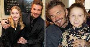 David Beckham's 12-Year-Old Daughter Harper Is 'Never Too Grown Up' To Cuddle With Him