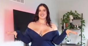 Une influenceuse de la mode des grandes tailles, critiquée pour avoir porté une robe révélatrice, fait une ultime remontée contre ses détracteurs