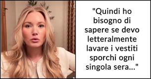 Una donna ammette di non lavare il suo pigiama dopo ogni utilizzo e divide il web
