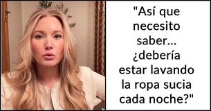 Mujer admite que no lava sus pijamas cada vez que los usa, generando polémica en Internet