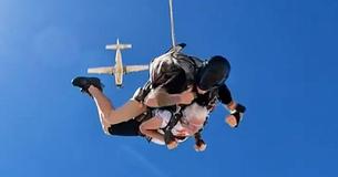 At 90, Woman Fulfills Lifelong Dream Of Skydiving On Her Birthday And Advises ‘Do What You Want’ While You Still Can