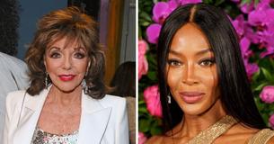 Joan Collins Bumps Into Naomi Campbell And The ‘Two English Roses’ Take A Selfie