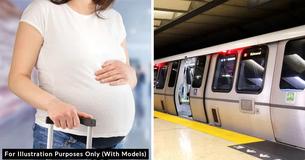 Pregnant Woman Faints On Train After She Was Denied A Seat