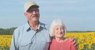 Farmer Surprises Wife With 1.2 Million Sunflowers In 80 Acres For Their 50th Wedding Anniversary