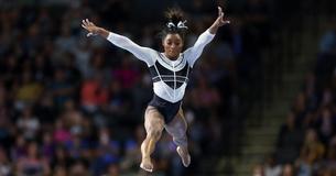 Simone Biles Landed Perfectly As She Scored Her First Competitive Gymnastics Medal Since The 2020 Olympics