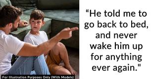 Dad Regrets Instructing His 9-Year-Old To Refrain From Waking Him Up In The Middle Of The Night