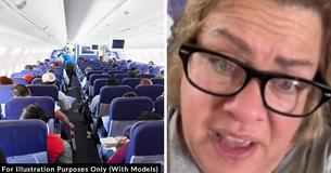Mom Refused To Sit Beside Her Children After A Passenger Initially Didn’t Want To Give Up Her Seat During Flight