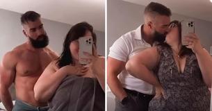 Fans Label Curvy Influencer & Her Muscle-Bound Husband In Vacation Swimwear ‘Barbie And Ken’
