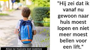 11-jarige jongen liep naar huis tijdens een orkaan nadat zijn vader hem had uitgescholden omdat hij de oppas had gebeld om hem op te halen