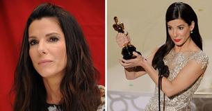 Sandra Bullock affronta le polemiche che chiedono la revoca dell'Oscar vinto con "The Blind Side" mentre piange la morte del fidanzato