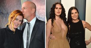 Demi Moore Posts Photo Showing All Three Willis Women, Showcasing Their Family Black Hair