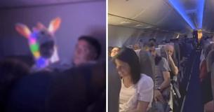 People Clamor For 'No Kids Flight' Option After Child Disrupts Passengers' Sleep Time With Glowing Ensemble