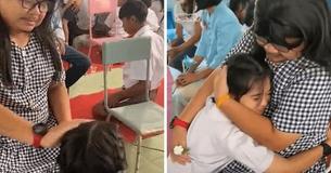 Single Father Wears Dress And Wig To Delight Adopted Daughter At Her School's Mother's Day Celebration