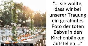 Zukünftige Braut weigert sich, den Wunsch der Schwiegermutter zu erfüllen, Fotos von ihren Fehl- und Totgeburten bei der Hochzeit zu zeigen
