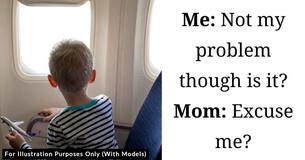 Entitled Mom Demands A Fellow Airplane Passenger Entertain Her 7-Year-Old Son, But She Is Having None Of It