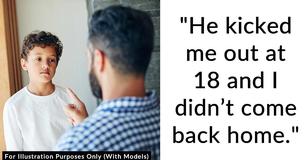 Strict Father Repeatedly Threw Teen Son Out Of The House While Growing Up Before Turning Up At His Home Years Later To 'Apologize'