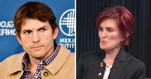 Sharon Osbourne Slammed Ashton Kutcher In 3 Words & Even Kelly Osbourne Was Surprised