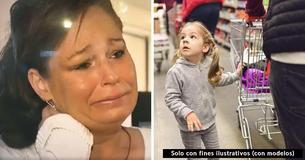 Un policía atrapa a una mujer robando en el supermercado y luego ve a los 3 hijos hambrientos