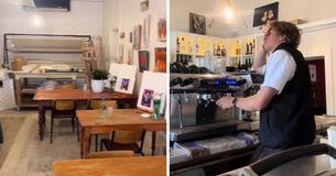 High School Graduate Faces Sad Setback After No Customers Show At The Opening Of His Cafe