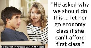 Spoiled Teen Opposed His Parents Buying First-Class Ticket For Nanny So They Taught Him A Good Lesson