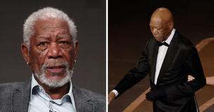 Morgan Freeman aparece sin guantes tres veces en 15 años y muestra su mano izquierda descubierta