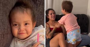 Un bambin mourant a chanté «sa chanson préférée» à sa mère dans une vidéo qui immortalise ses derniers instants.