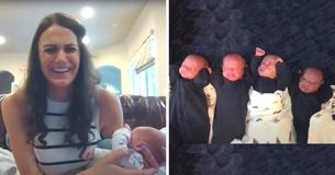 Woman Gives Birth To Very Rare Set Of Identical Quadruplets Conceived Without Fertility Treatment