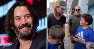 Keanu Reeves Makes Young Fan’s Dream Come True As They Share A Memorable Moment