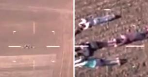 Police Take Action After Spotting Motionless Children In An Arrow Shape On The Ground