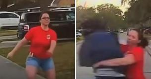 Mother Is Caught On Video Tackling Peeping Tom Who Allegedly Watched Her Daughter In Her Bedroom