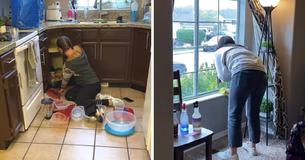 Pregnant Mother With 3 Kids Shows Off Her Friends Cleaning Her Home Instead Of Throwing Her A Baby Shower