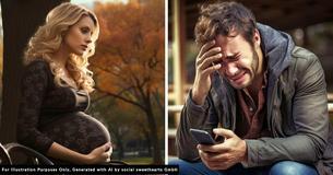 Pregnant Woman Finds Out Her Fiancé Cheated But Years Later Witnesses Him Crying On The Phone To Her