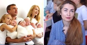 Woman's Husband Dumps Her After Learning She's Pregnant With Quintuplets, But 7 Years Later She & Kids Are Thriving