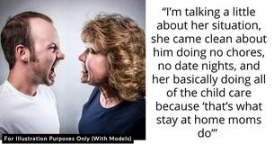 60-Year-Old Mother Humiliates Son In Front Of His Friends Because He Refused To Do Any Chores To Help His Wife Out At Home