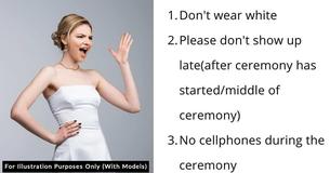 Bride Is Called Out Online Due To Her List of ‘Wedding Rules’