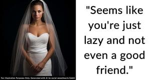 Internet Gangs Up On ‘Rude’ Woman For Refusing To Chip In For Her Friend’s Wedding