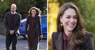 Prince & Princess Of Wales Look Stunning In 'Matching Burgundy' Outfits During First Public Appearance After Chemotherapy