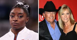Awkward Moment Between Simone Biles & George Strait's Wife Sparks Mixed Reactions From Fans