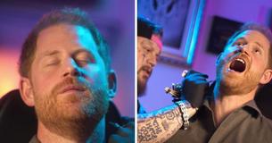 Prince Harry Can’t Hide His Utter Horror In Clip Of Jelly Roll Giving Him A Tattoo