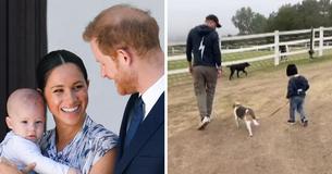 Prince Archie & Princess Lilibet’s Voices Captured In Montage Video Offering Rare Glimpse Into Sussex Family Life