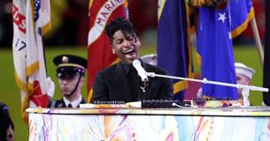 Jon Batiste’s Soulful & Patriotic Performance Of ‘The Star-Spangled Banner’ Left Us Speechless