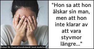 "Miserabel" kvinna lämnar make eftersom han tog vårdnaden om sin återfunna son